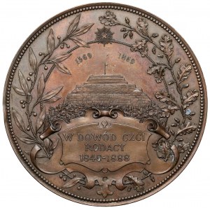 Medal, Franciszek Smolka / W dowód czci rodacy 1848-1888