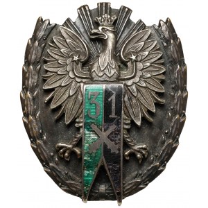 Odznaka, 31 Pułk Artylerii Lekkiej