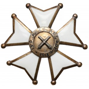 Odznaka, 13 Kresowy Pułk Artylerii Polowej - w SREBRZE