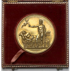 Medal, Franciszek Józef Gall 1820 - lekarz Potockiego