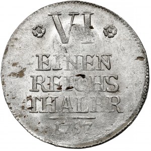 Brandenburg-Ansbach, Aleksander, 1/6 talara 1757