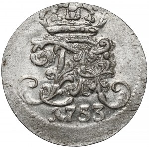 Prusy, Friedrich II, 1/24 talara 1753-G, Schwerin