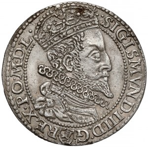 Zygmunt III Waza, Szóstak Malbork 1599 - duża głowa