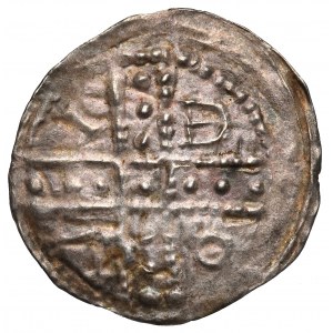 Śląsk, Bolesław I Wysoki (1163-1201), Denar Wrocław - BOLI - b.ładny