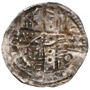 Śląsk, Bolesław I Wysoki (1163-1201), Denar Wrocław - BOLI - b.ładny
