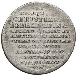 August II Mocny, Dwugrosz pamiątkowy 1727 - Cyprys
