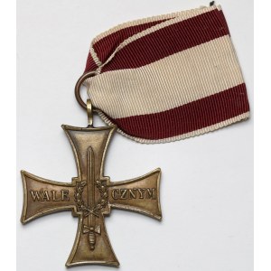 PSZnZ, Krzyż Walecznych 1920 - Samuel Kretschmer, Jerozolima - gruby