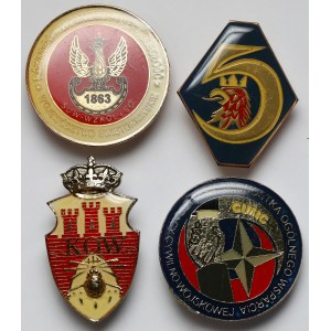 III RP, Zestaw odznak (4szt)