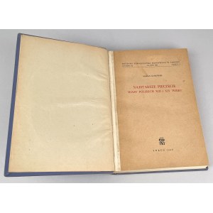 Najstarsze pieczęcie miast polskich XIII i XIV wieku, M. Gumowski