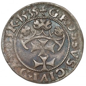 Zygmunt I Stary, Grosz Gdańsk 1535 - nowe popiersie