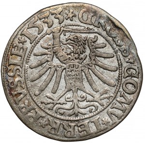 Zygmunt I Stary, Grosz Toruń 1533 - ozdobny naramiennik