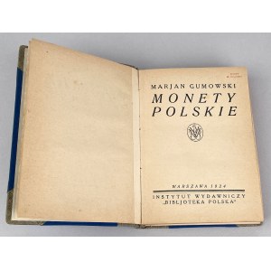 Monety polskie, M. Gumowski - w oprawie introligatorskiej