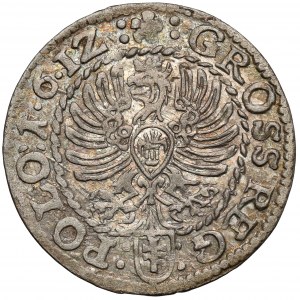 Zygmunt III Waza, Grosz Kraków 1612 - ex. Karolkiewicz