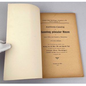 Kubicki - katalog aukcyjny zbioru 1908