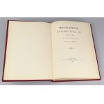 Trojaki koronne Zygmunta III, S. Walewski - oryginał 1884 r. z tablicami