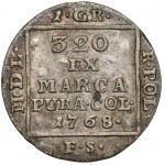 Poniatowski, Grosz srebrny 1768 FS - ex. Karolkiewicz