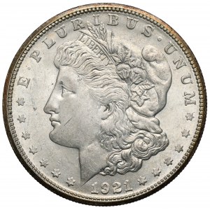 USA, Dolar 1921-S, San Francisco - Morgan Dollar