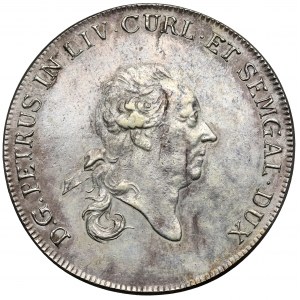 Kurlandia, Piotr Biron, Talar Mitawa 1780