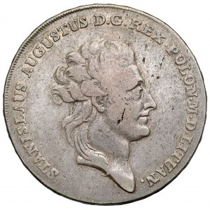 Poniatowski, Talar 1783 EB - popiersie bez wstęgi
