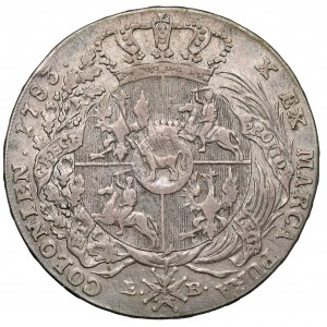 Poniatowski, Talar 1783 EB - popiersie bez wstęgi