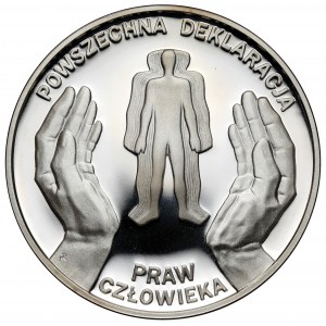 10 złotych 1998 Powszechna Deklaracja Praw Człowieka