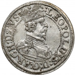 Austria, Leopold V 3 krajcary bez daty, Hall