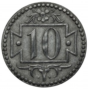 Gdańsk, 10 fenigów 1920 cynk - 57 perełek