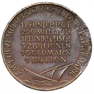 Weimar, Medal Billion Marek 1923