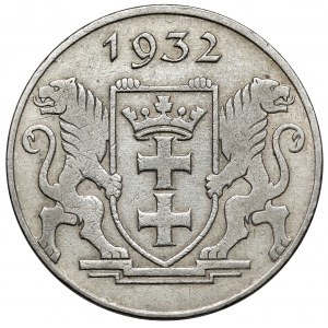 Gdańsk, 2 guldeny 1932 - rzadkie