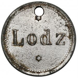 Łódź, Łódzkie Towarzystwo Pomocy Obywatelom Austro-Węgier (1906-1918), Żeton bez nominału