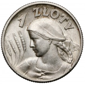 Kobieta i kłosy 1 złoty 1925