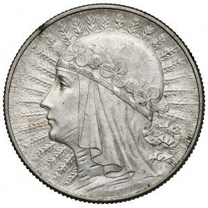 Głowa Kobiety 5 złotych 1933