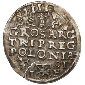 Zygmunt III Waza, Trojak Poznań 1591