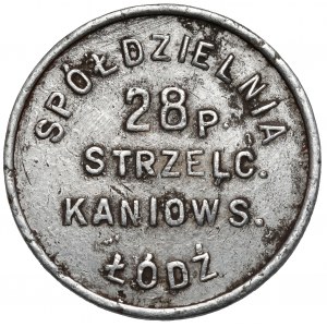 Łódź, 28. Pułk Strzelców Kaniowskich, 1 złoty