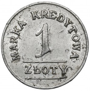 Łódź, 4. Pułk Artylerii Ciężkiej - 1 złoty - rzadkie