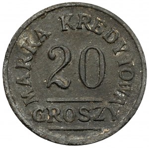 Łódź, 28. Pułk Strzelców Kaniowskich - 20 groszy