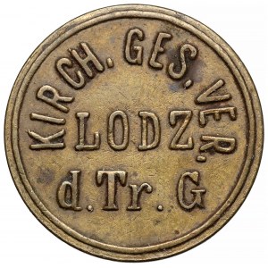 Łódź, Towarzystwo Muzyczne i Śpiewacze, Żeton o nominale 4