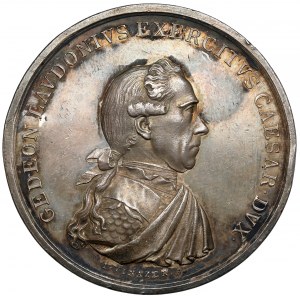 Austria, Józef II, Medal 1789 - Ernst Gideon Freiherr von Laudon - zdobycie Belgradu