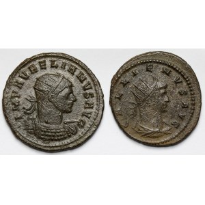 Galien i Aurelian, Antoniniany - zestaw (2szt)