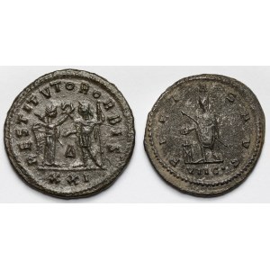 Galien i Aurelian, Antoniniany - zestaw (2szt)