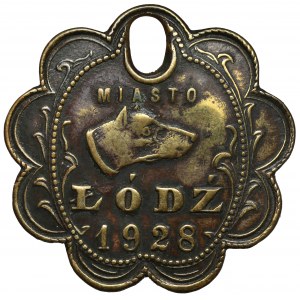 Łódź, Psi żeton 1928 [817]