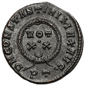 Konstantyn I Wielki (306-337 n.e.) Follis, Ticinum