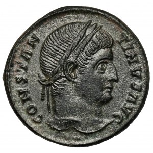 Konstantyn I Wielki (306-337 n.e.) Follis, Rzym