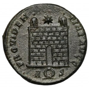 Konstantyn I Wielki (306-337 n.e.) Follis, Rzym