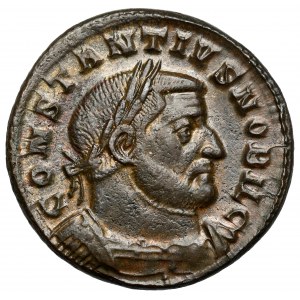 Konstancjusz I (293-306 n.e.) Follis, Trewir - b.ładny
