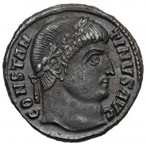 Konstantyn I Wielki (306-337 n.e.) Follis, Aleksandria