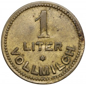 Dominium Chwalkowo, Majorat, żeton na 1 litr mleka