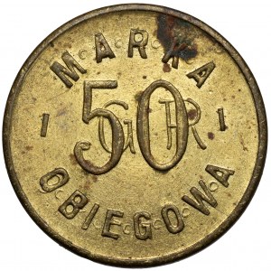 Przemyśl, 38. Pułk Strzelców Lwowskich - 50 groszy