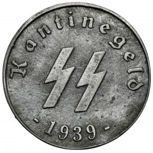 Niemcy, 50 fenigów 1939 Kantinegeld - SS