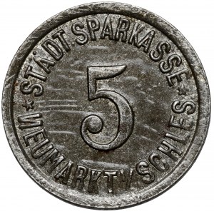 Neumarkt (Środa Śląska) 5 fenigów 1919